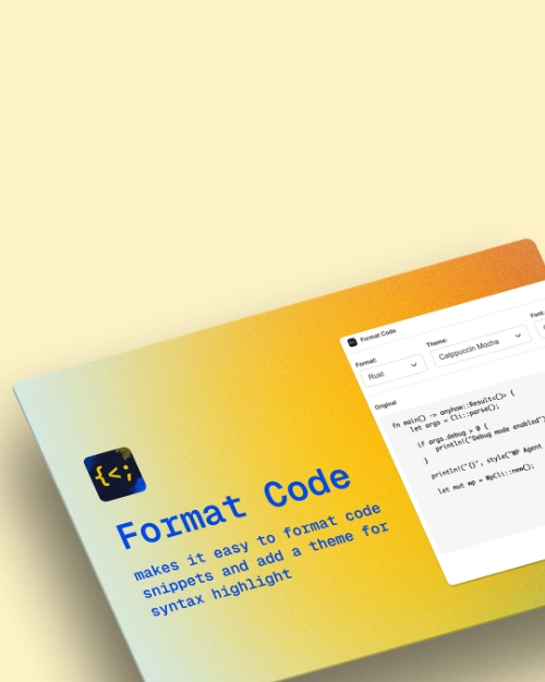 Format Code